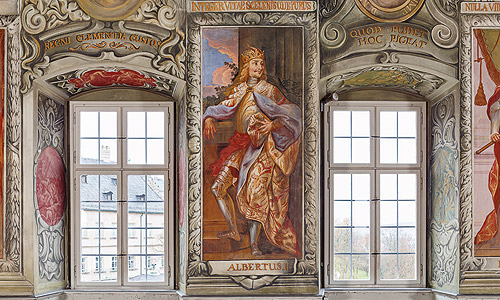 Bild: Kaisersaal, Fensterwand, Detail