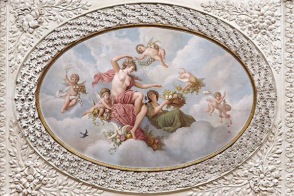 Picture: Elector&rsquo;s Apartment, anteroom, ceiling painting
