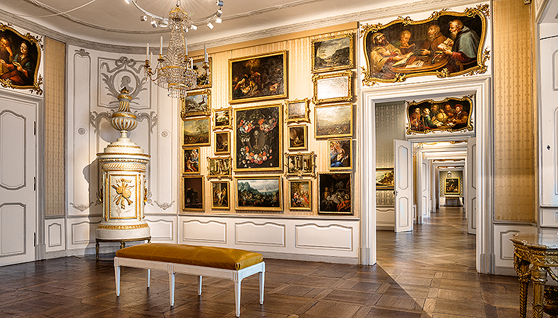 Bild: Zweiter Raum der Barockgalerie