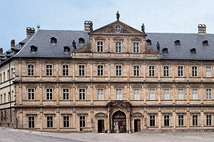 Bild: Fassade der Neuen Residenz Bamberg