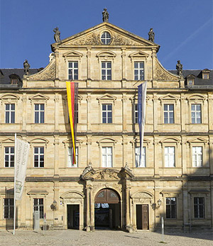 Bild: Eingang der Neuen Residenz Bamberg